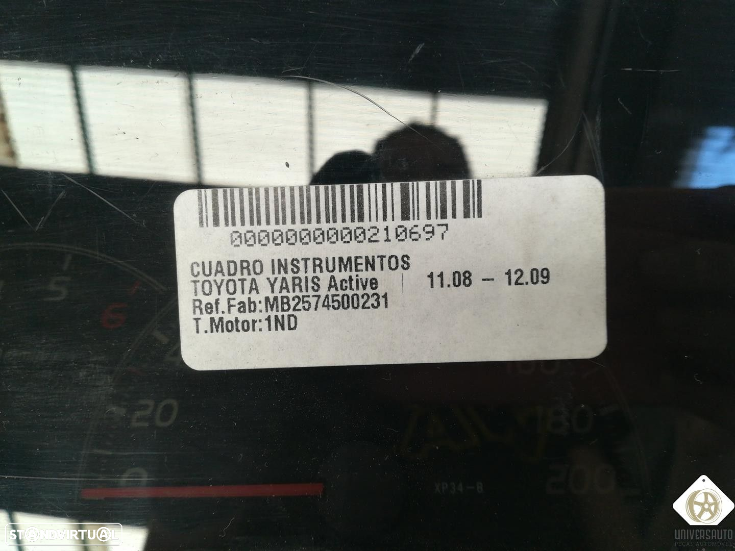 QUADRANTE TOYOTA YARIS 2010 - 2