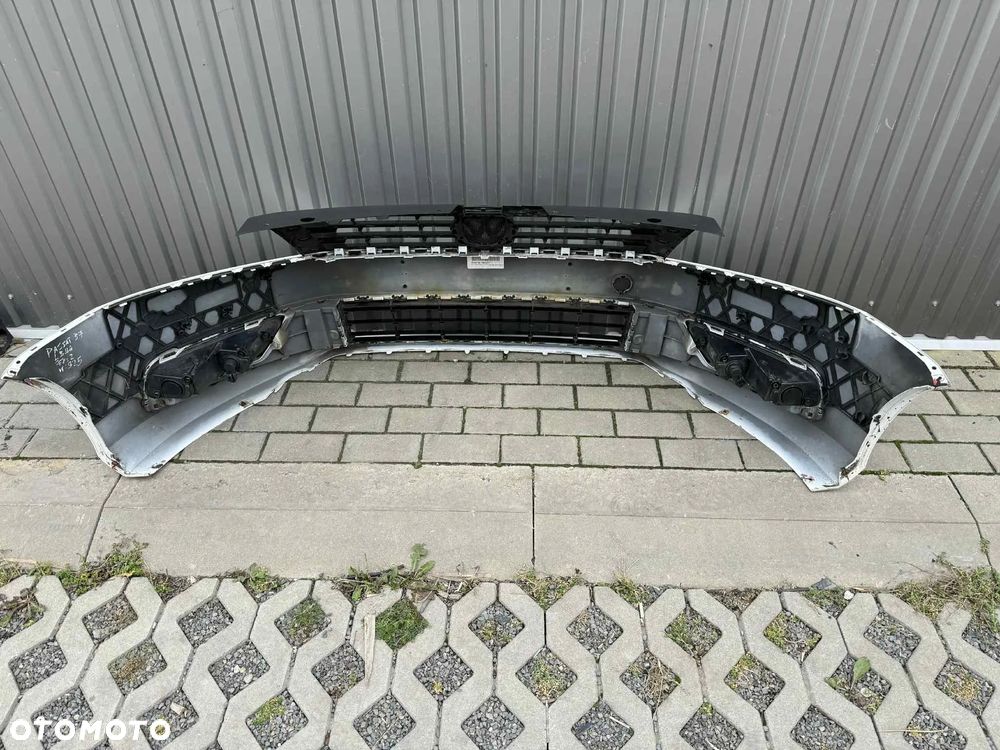 Vw Passat B7 Zderzak Przód Przedni Kompletny LB9A 10-14 - 9