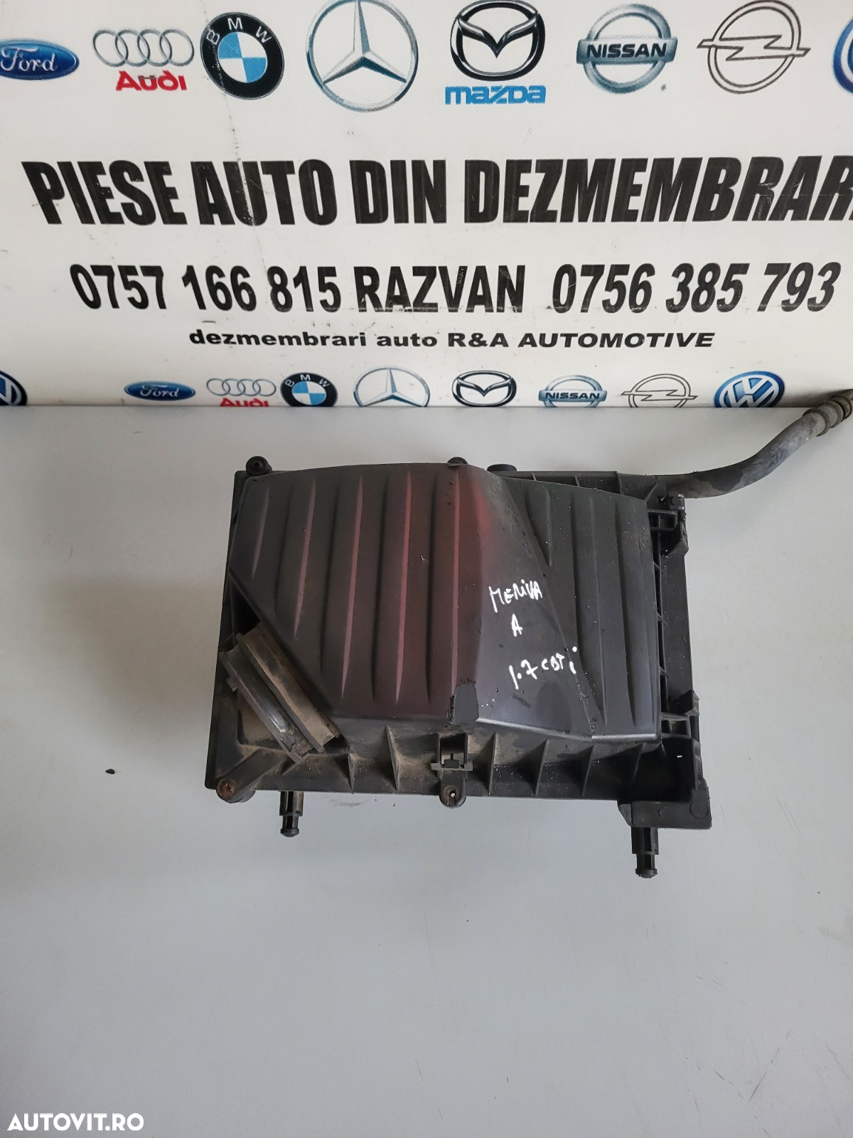 Carcasa Filtru Aer Opel Meriva A 1.7 Cdti An 2004-2005-2006-2007-2008 Dezmembrez Opel Meriva A 1.7 - 3