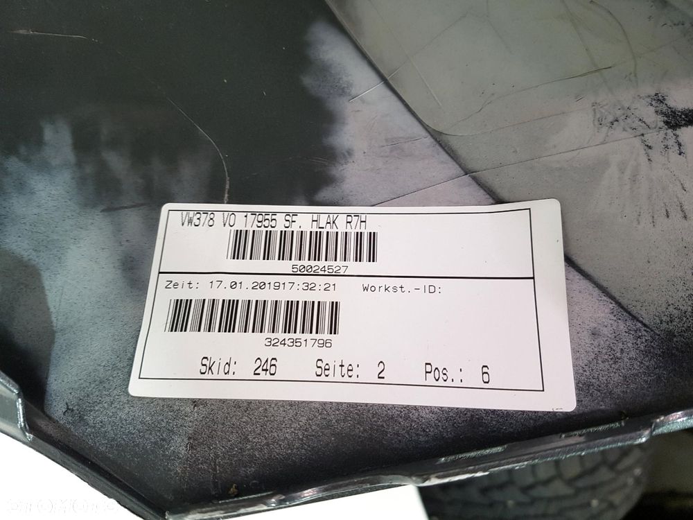 VOLKSWAGEN VW TOURAN III 3 5TA ZDERZAK PRZÓD PRZEDNI 5TA807221A ORYGINAŁ - 6