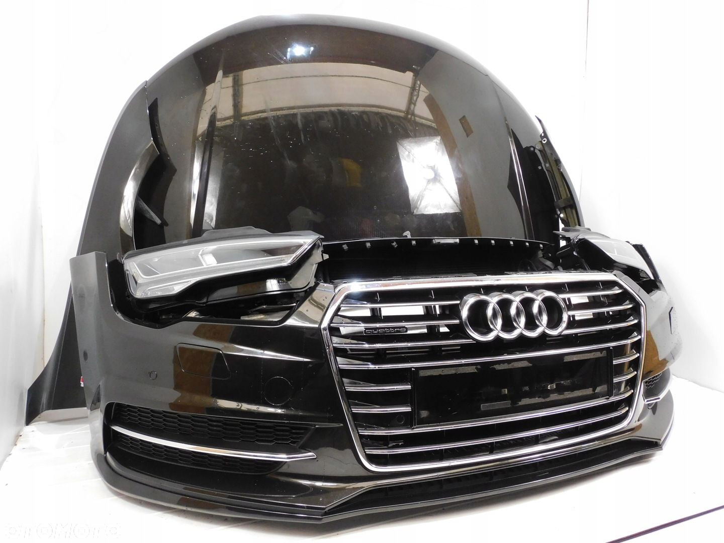 AUDI A7 C7 4G8 LIFT S LINE KOMPLETNY PRZÓD ZDERZAK LAMPY MASKA PAS LY8X - 3