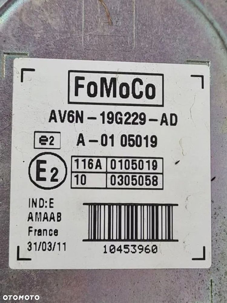 SYRENA ALARMU FORD C-MAX MK2 AV6N19G229AD - 4