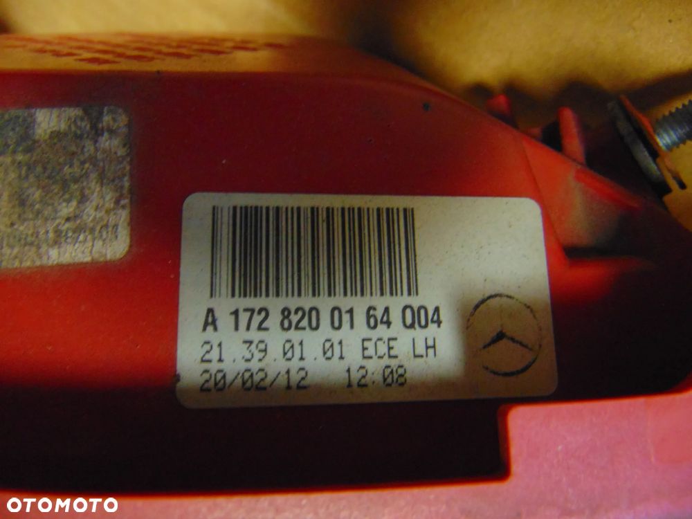 Lampa Lewa Tył Led Mercedes SLK A172 A1728200164 - 5