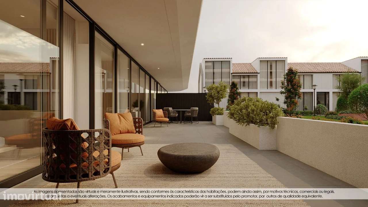 Apartamento T1 Novo c/Terraço e Lugar de Garagem em Soares dos Reis - Grande imagem: 3/17