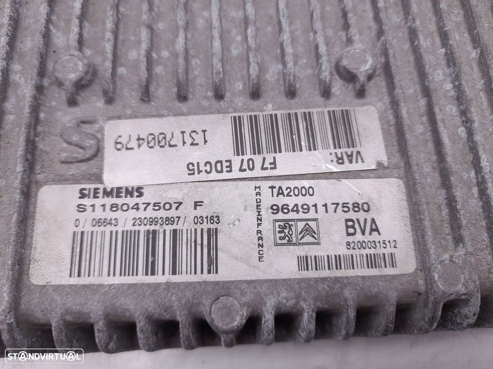 Centralina motor / ECU CITROËN C5 I (DC_) - 3