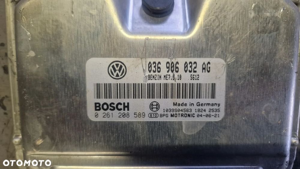 VOLKSWAGEN GOLF V 1.4B STEROWNIK SILNIKA 036906032AG - 2