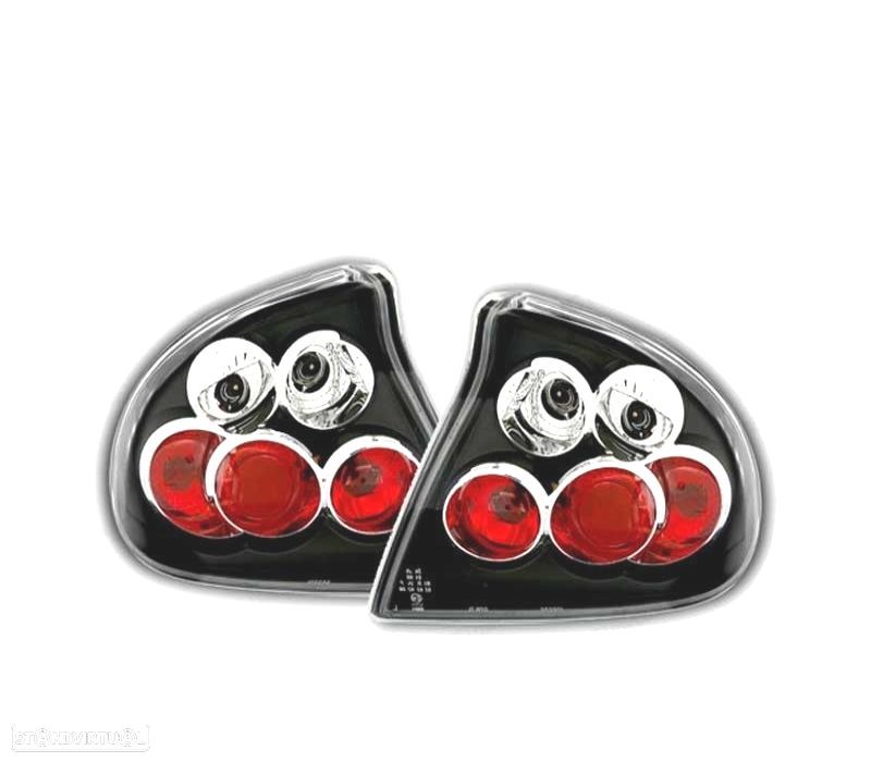 FAROLINS OPEL TIGRA 94-00 PRETO VERMELHO - 1