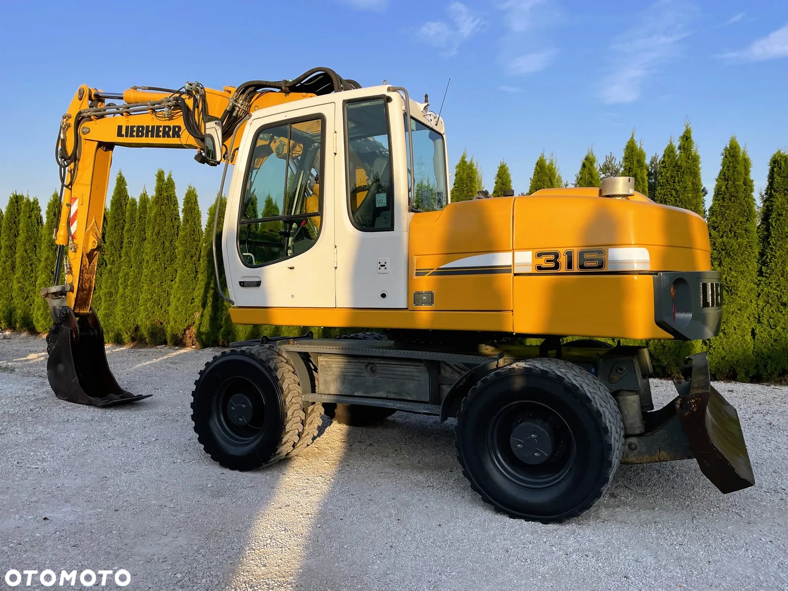 Liebherr A316 LIFT A316-2 LITRONIC / NOWY MODEL / ZADBANA Z NIEMIEC / PIĘKNY STAN / ORYGINAŁ / 312 314 / 900 315 / 313 316 / 914 918 / CAT - 3