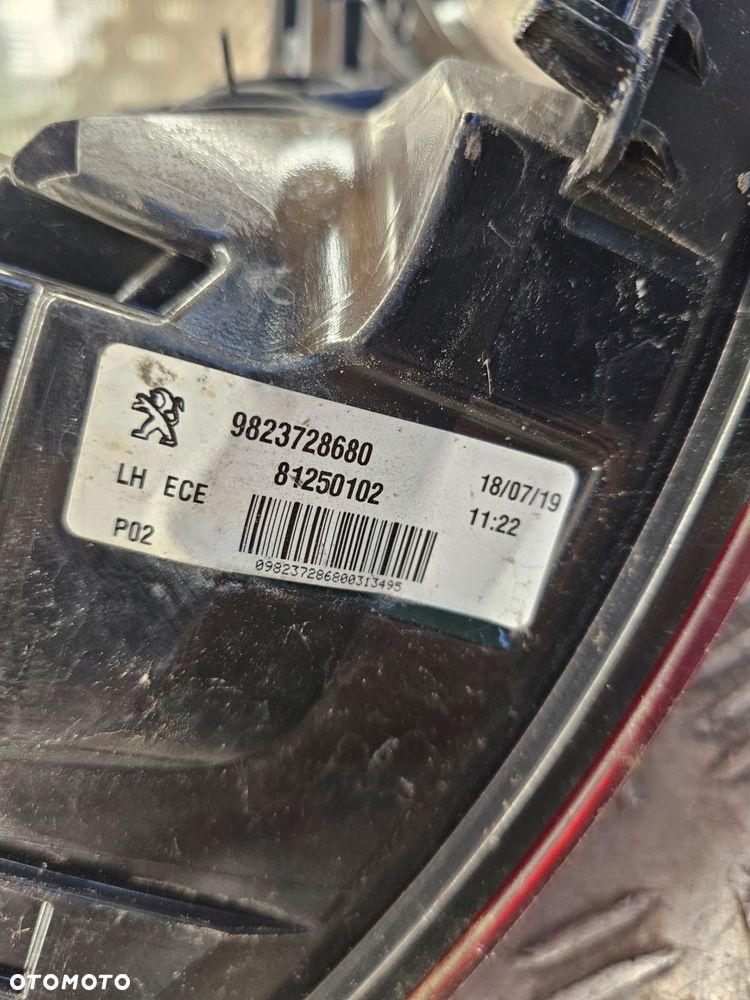 lampa tył lewa 9823728680 peugeot 308 ii lift - 4