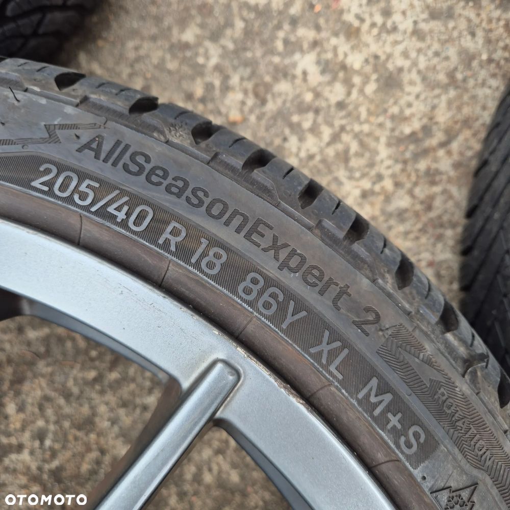 CAŁOROCZNE KOŁA 205/40 R18 FORD FIESTA ST B-MAX +CZUJNIKI POWIETRZA - 13