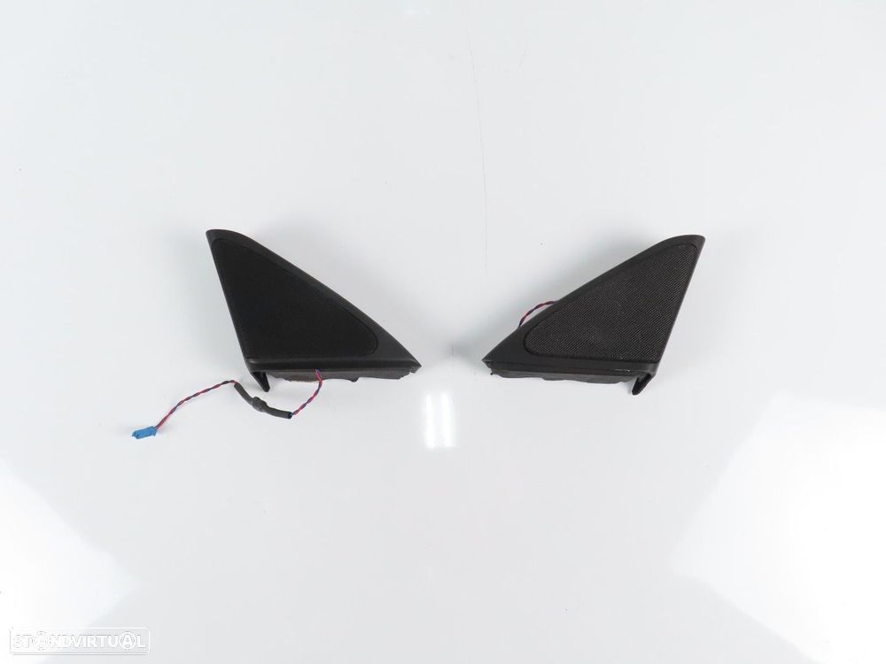 Conjunto Colunas / Tweeters com Resguardos das Portas Frente Seminovo/ Original... - 1