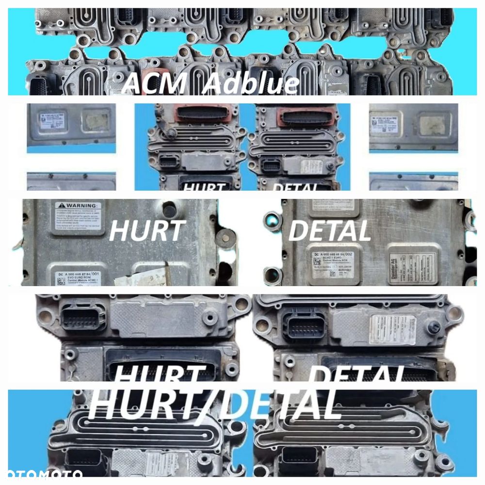 Sterownik ACM ADBLUE Mercedes MP ACTROS AXOR ATEGO - 2