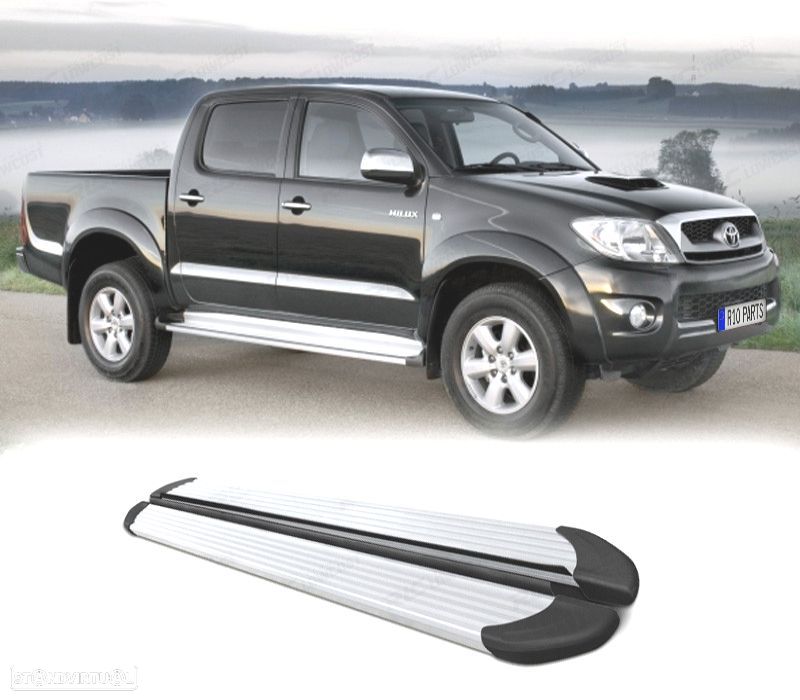ESTRIBOS LATERAIS TOYOTA HILUX 06-10 - 1