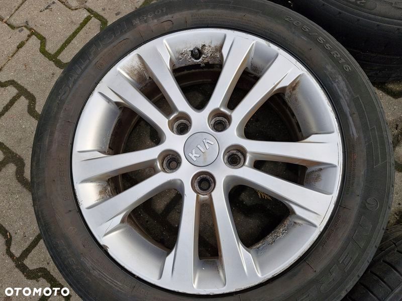 kia ceed 2 ii felgi aluminiowe alufelgi 16 cali 6.5jx16 et50 5x114.3 - 5