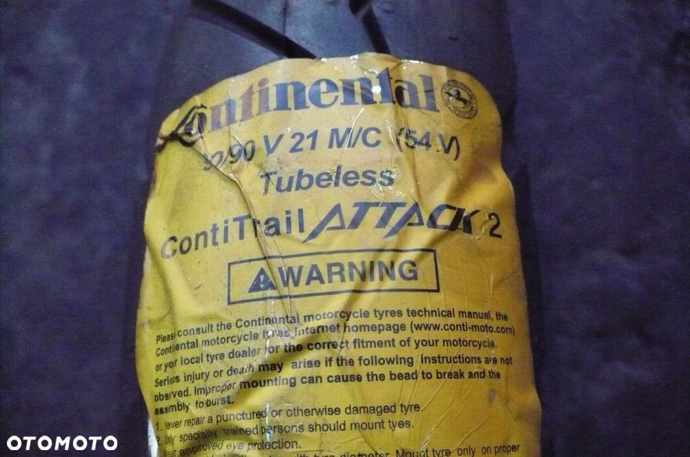 90/90-21 90/90V21 Continental ContiTrailAttack 2 - 1