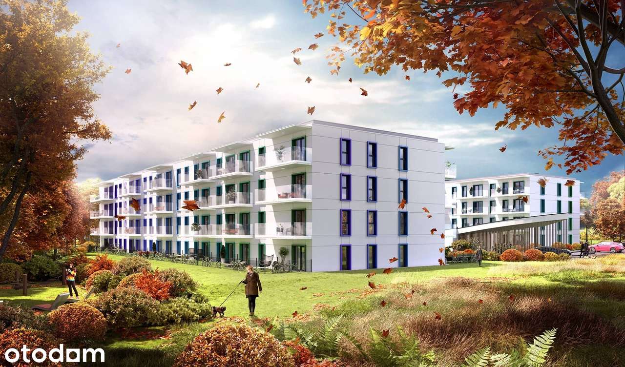 2-pokojowe mieszkanie 42m2 + balkon Bezpośrednio