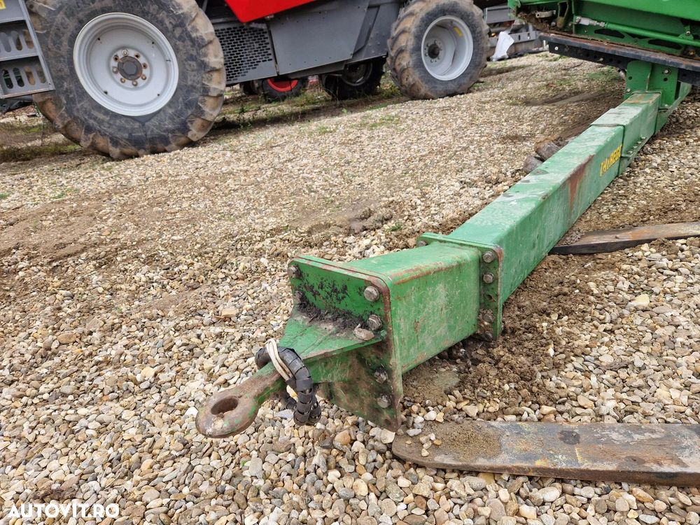 John Deere 630X HEADER PAIOASE si CARUCIOR TRANSPORT  ZURN SWW500-630X - 27