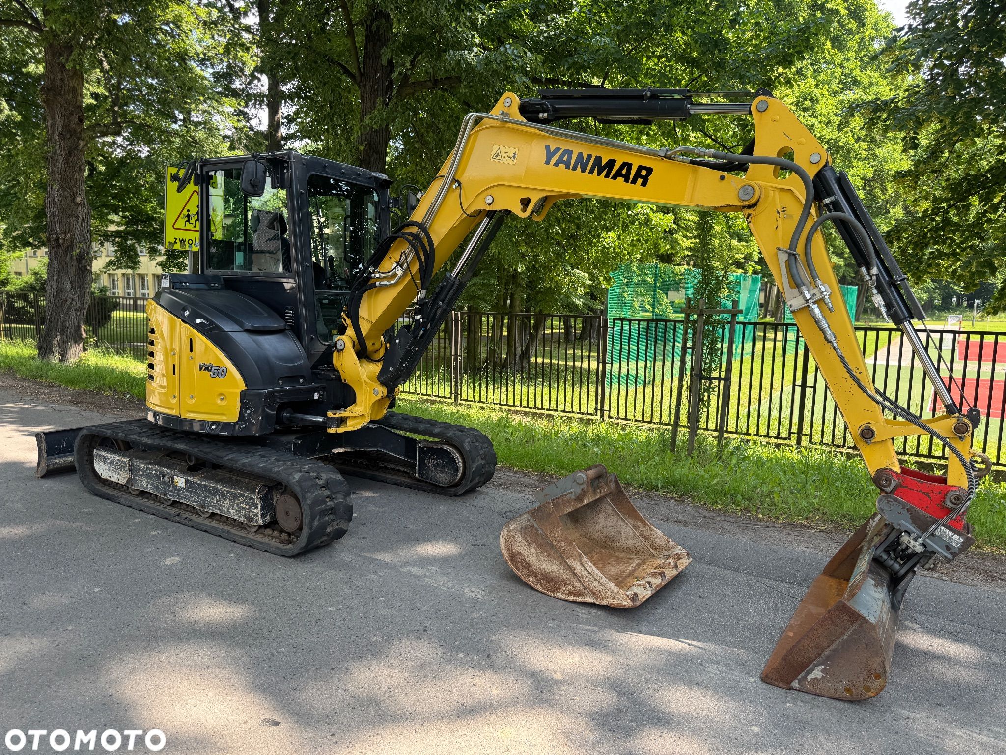 Yanmar Minikoparka Gąsienicowa ViO50 - 1