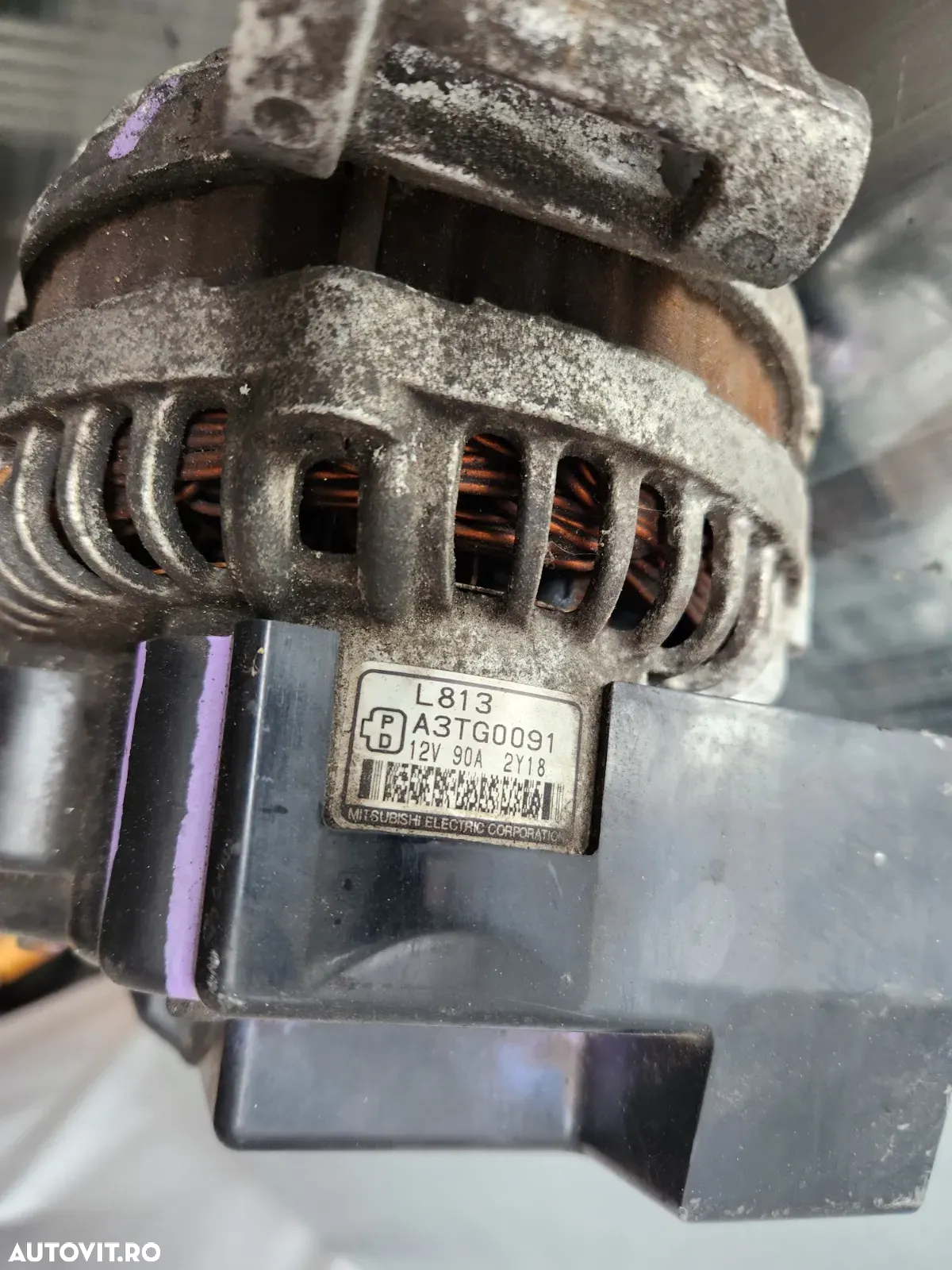 Alternator Mazda 6 GG Cod A3TG0091 90A Testat Factura Si Garantie - 6