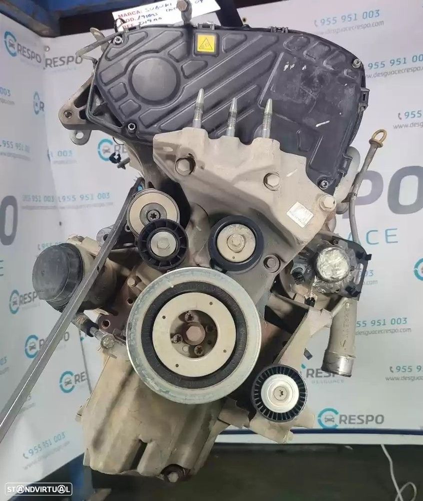 MOTOR COMPLETO SUZUKI SX4 2009 -D19A - 2