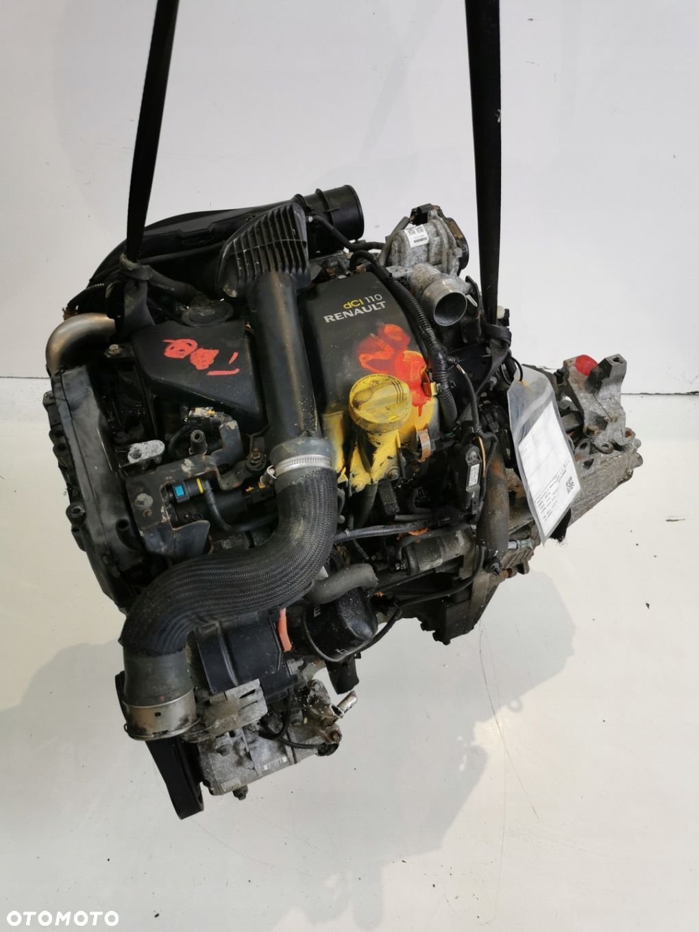 SILNIK KOMPLETNY RENAULT SCENIC MEGANE KANGOO 1.5 DCI K9K A636 - 1