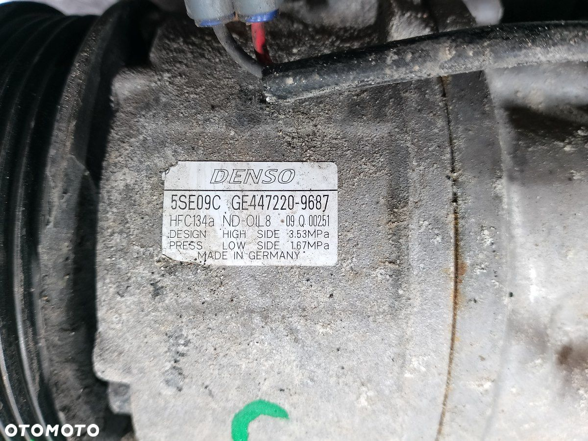 POMPA, SPRĘŻARKA KLIMATYZACJI MITSUBISHI COLT VI 447220-9687 1.0 - 6