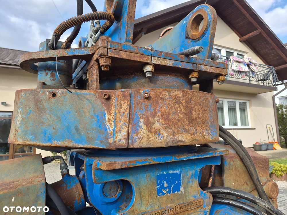 Mc Quaid HH2500 na 2 siłownikach, chwytak hydrauliczny obrotowy sortujący wyburzeniowy kleszcze, waga 1800kg. - 8