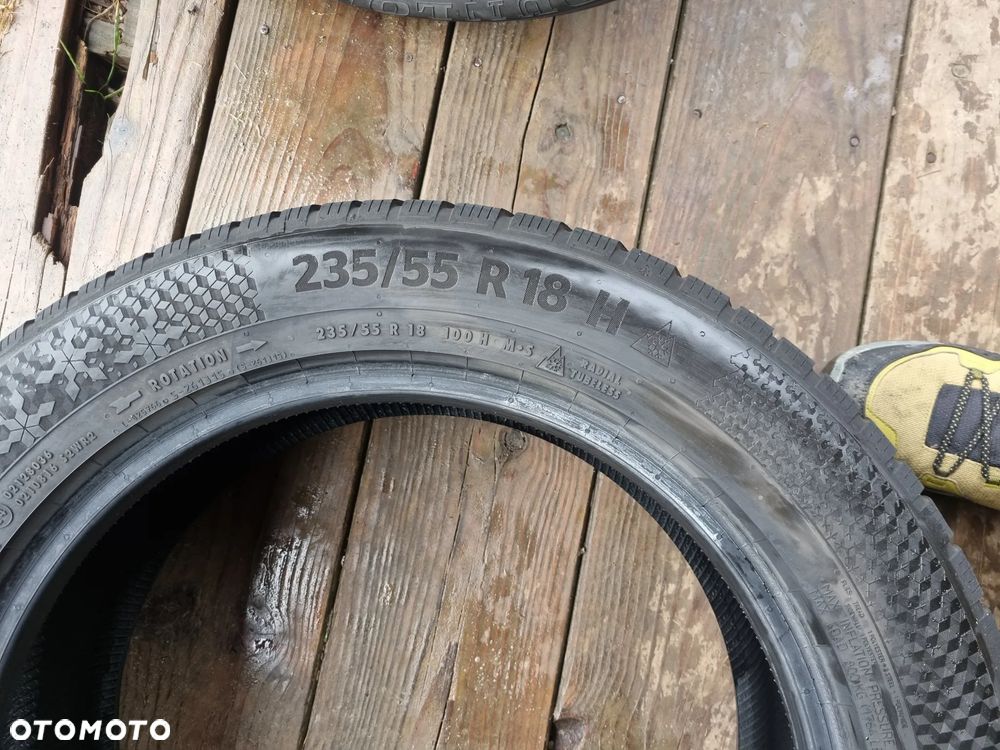 Opony CONTINENTAL WINTER CONTACT TS870P 235/55R18 100H 2022r,6,8 bdb stan - 12