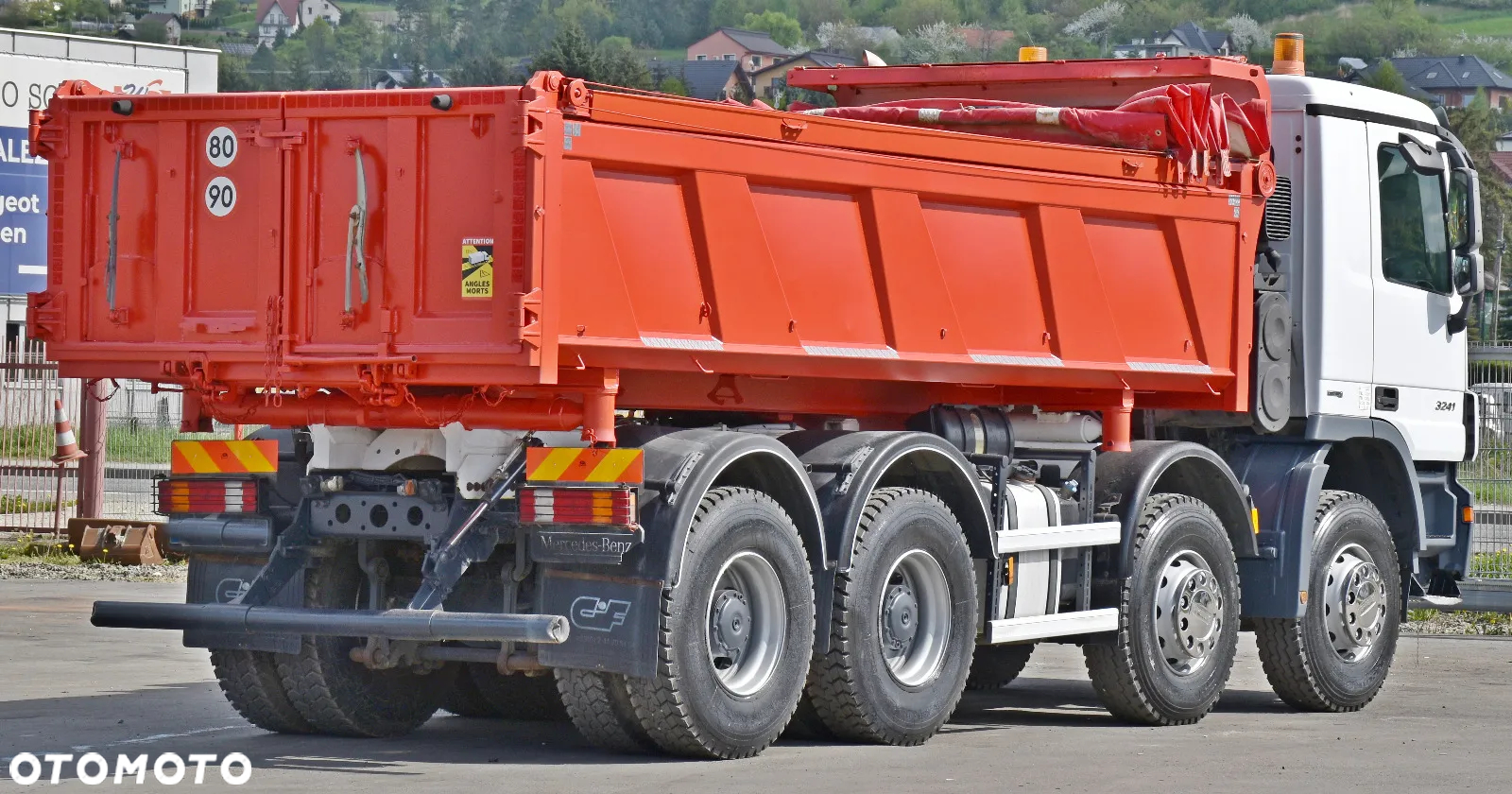 Mercedes-Benz ACTROS 3241*WYWROTKA 5,70m + BORDMATIC / 8x4 - 7