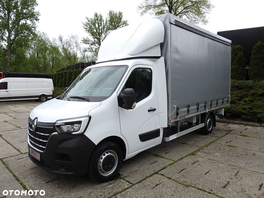 Renault MASTER NOWY PLANDEKA 8 PALET KLIMATYZACJA TEMPOMAT LEDY ASO 165KM - 7