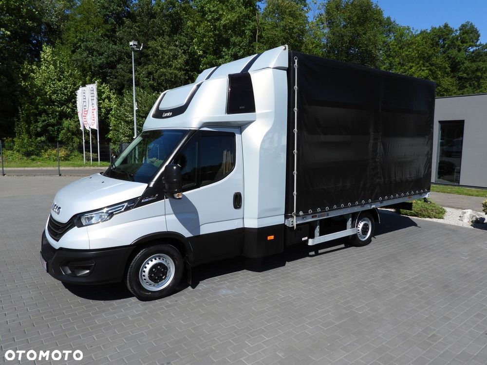Iveco DAILY 35S18 PLANDEKA 8 PALET WEBASTO TEMPOMAT NAWIGACJA LEDY AUTOMAT HI-MATIC KLIMATYZACJA  180KM - 7
