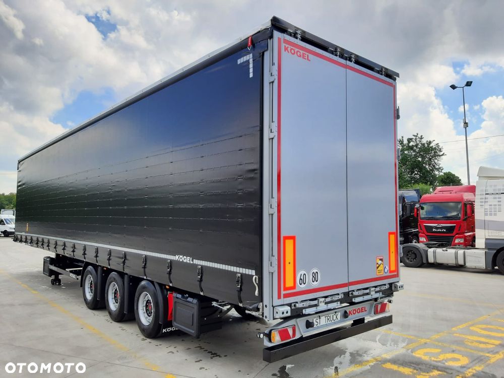 Kögel MEGA / PODNOSZONY DACH / PODNOSZONA OŚ / COILMULDA 7.2M - 5