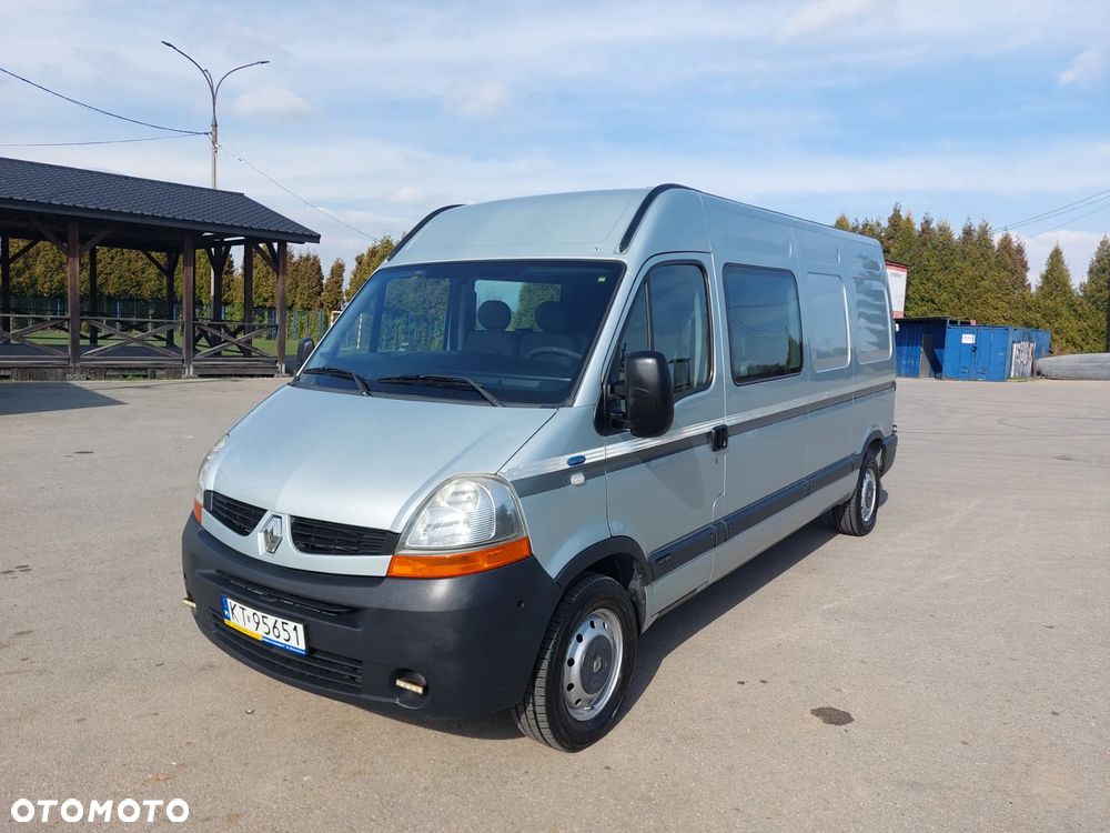 Renault Master L3H2 6-Osobowy Klima Salon Polska Brygadówka/Doka Faktura Vat 23% - 7