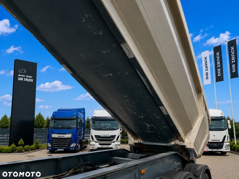 Meierling MSK 24 NACZEPA WYROTKA 24m3 OSIE BPW, ALUMINIOWE FELGI, ALUMINIOWA RAMA, STALOWA MULDA - 9
