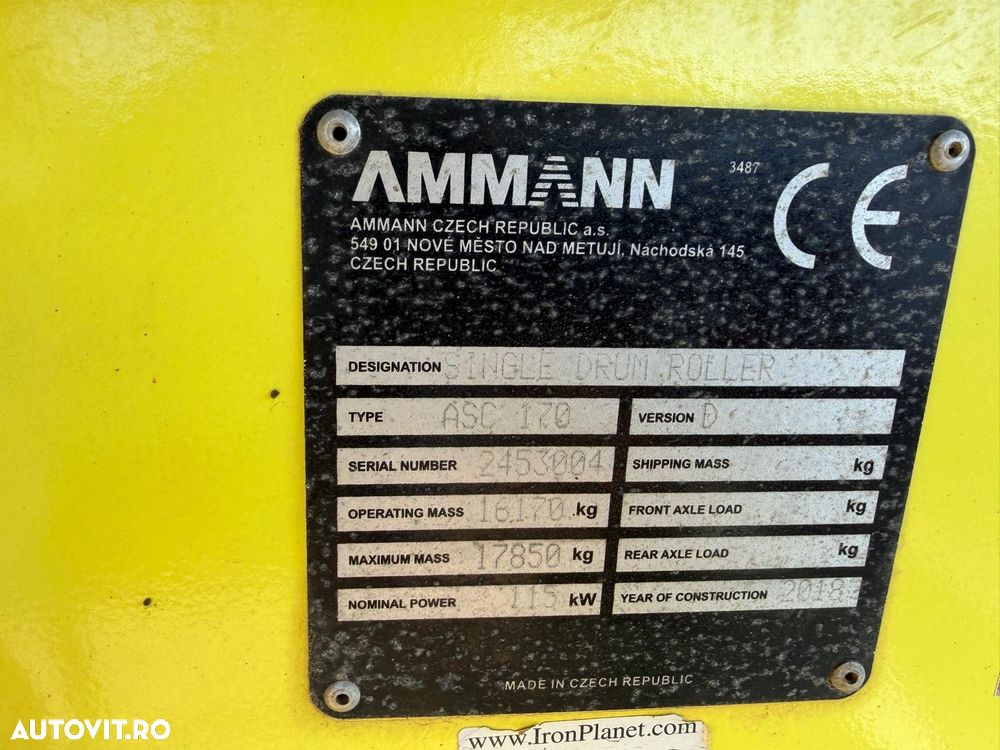 Ammann ASC 170 Cilindru Compactor - 2