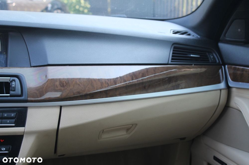 DESKA ROZDZIELCZA KOKPIT BMW F10 F11 VENETO BEIGE BEŻOWA KREMOWA - 6