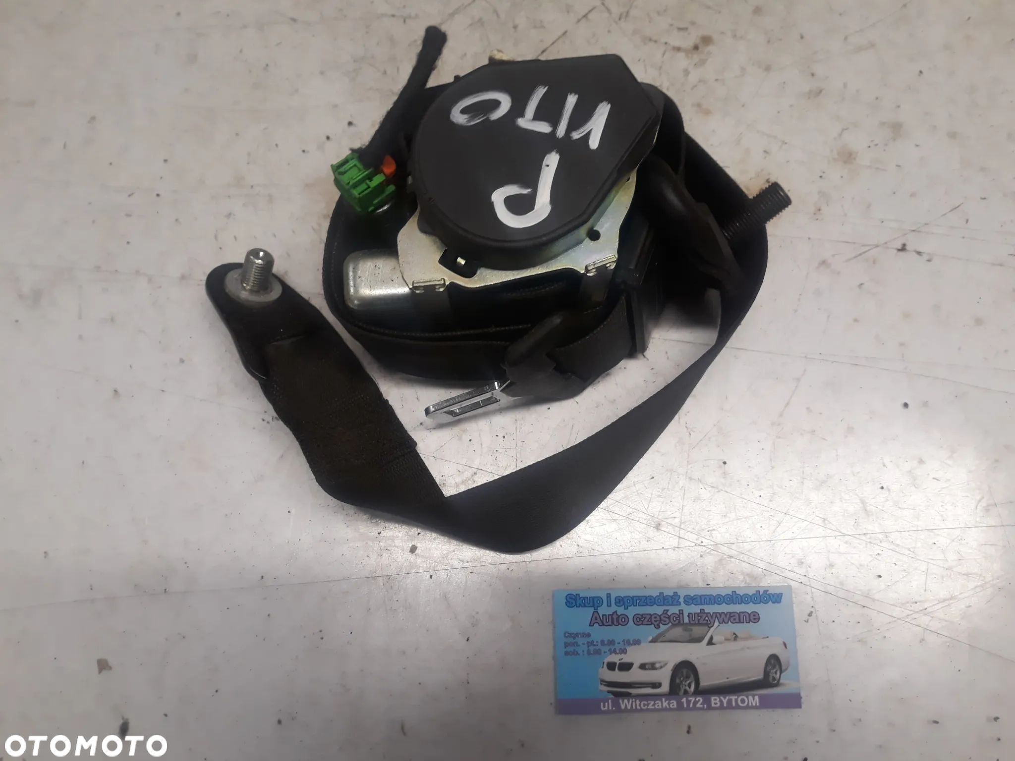 PAS BEZPIECZEŃSTWA PRAWY PRZÓD MERCEDES VITO W639 2,2 CDI  111 CDI  2005r - 1