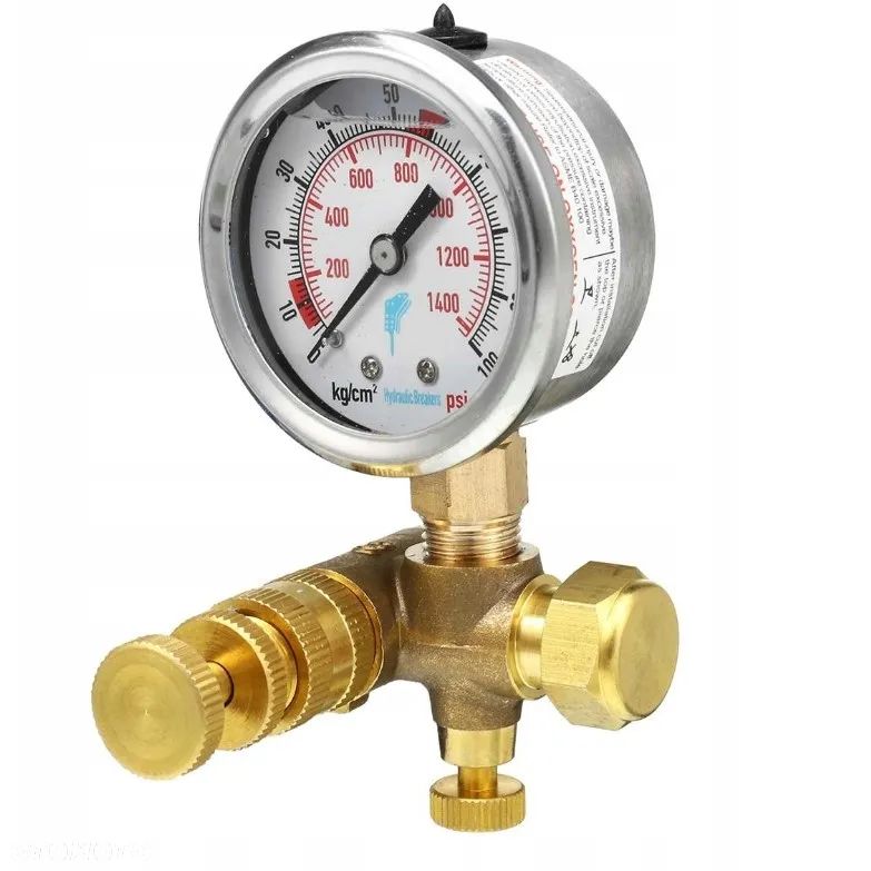 Manometry zestaw azot ładowania młot hydrauliczny - 1