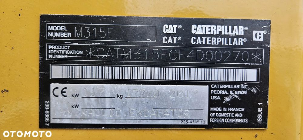 Caterpillar M315F - 16