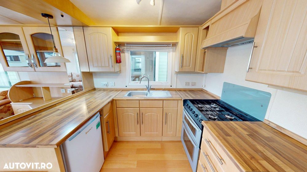 Alta Casa mobila Cosalt Fairway nr.130 | Tâmplărie PVC şi încalzire centrala pe gaz cu calorifere | 11 x 3.7 m | 2 dormitoare si 2 băi - 3