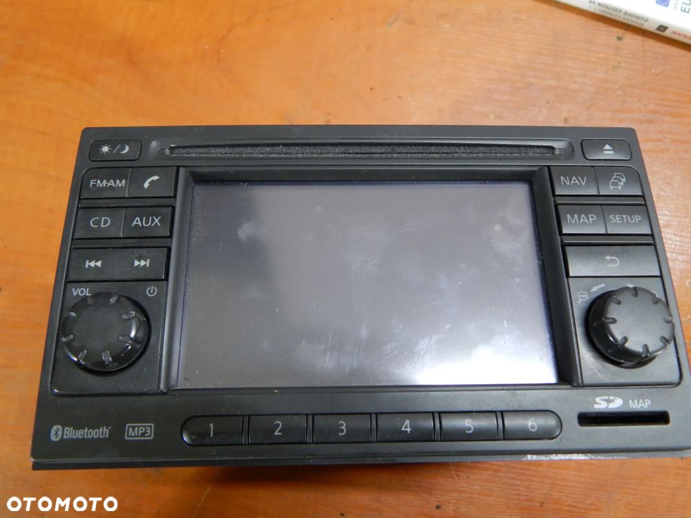 Radio nawigacja 2din kamera Nissan QASHQAI J10 06-13 LIFT  Łuków części - 3