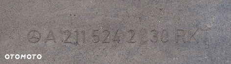 osłona podwozia pod skrzynię biegów mercedes w211 w219 oryginał a2115242830 - 5