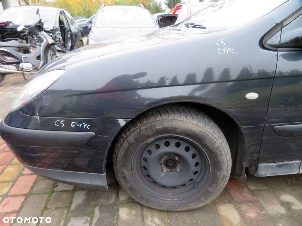 MASKA ZDERZAK BŁOTNIKI LAMPY C5 I EYPC  CITROEN 2001-2004 SZARY PRZÓD KOMPLETNY - 5