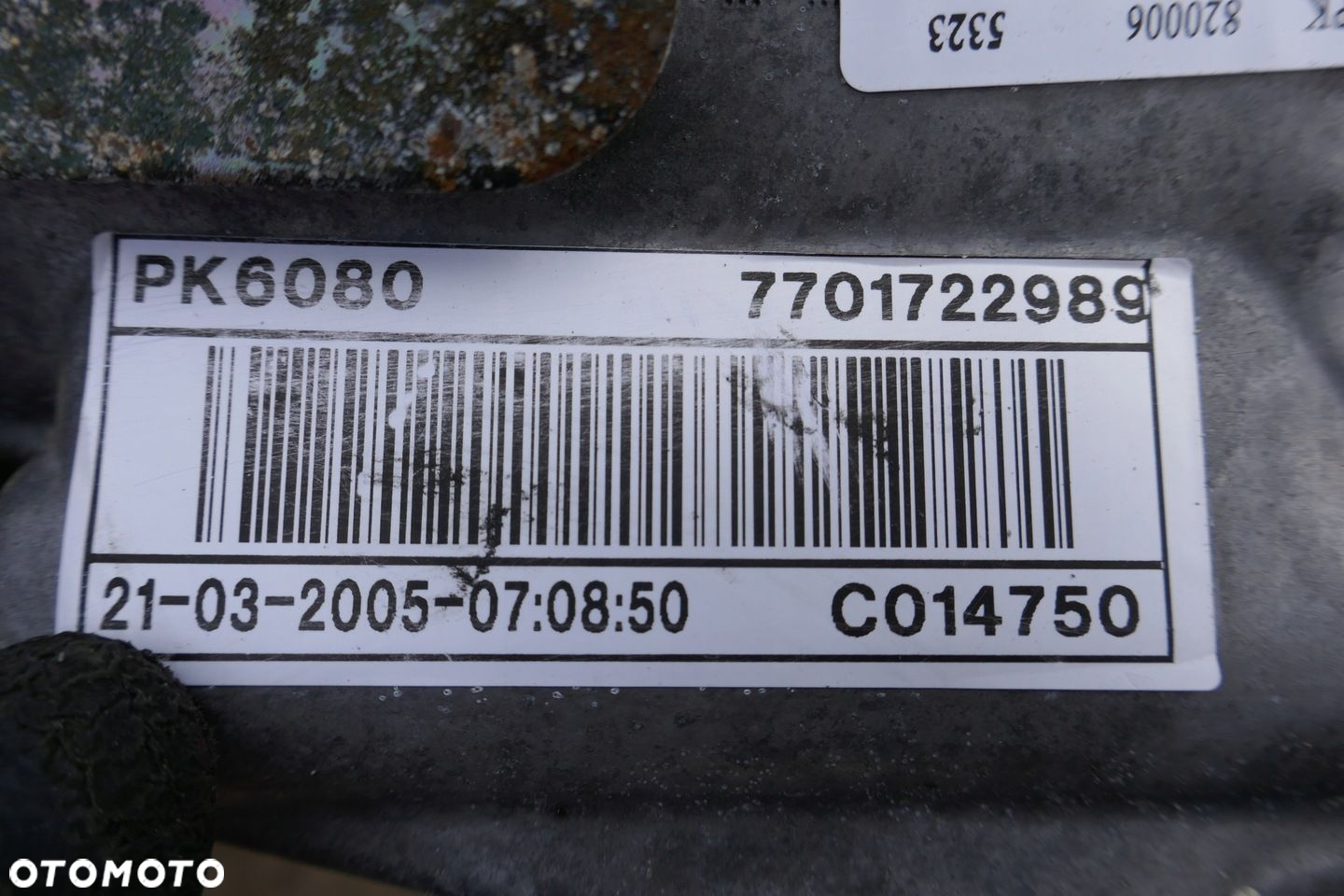 SKRZYNIA BIEGÓW PK6080 MASTER 240TYŚ PRZEBIEGU ZERO LUZU G9U - 11