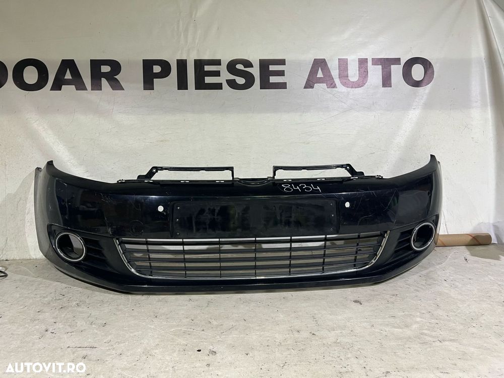 Bara fata VW Golf 6, 2008, 2009, 2010, 2011, 2012, cod origine OE 5K0807437, cu gauri pentru senzori de parcare (4). - 1