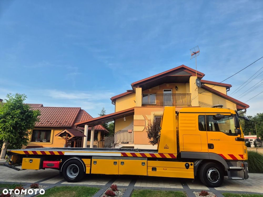 MAN TGL 12.250 POMOC DROGOWA PŁYTA HYDRAULICZAN FALKOM - 3