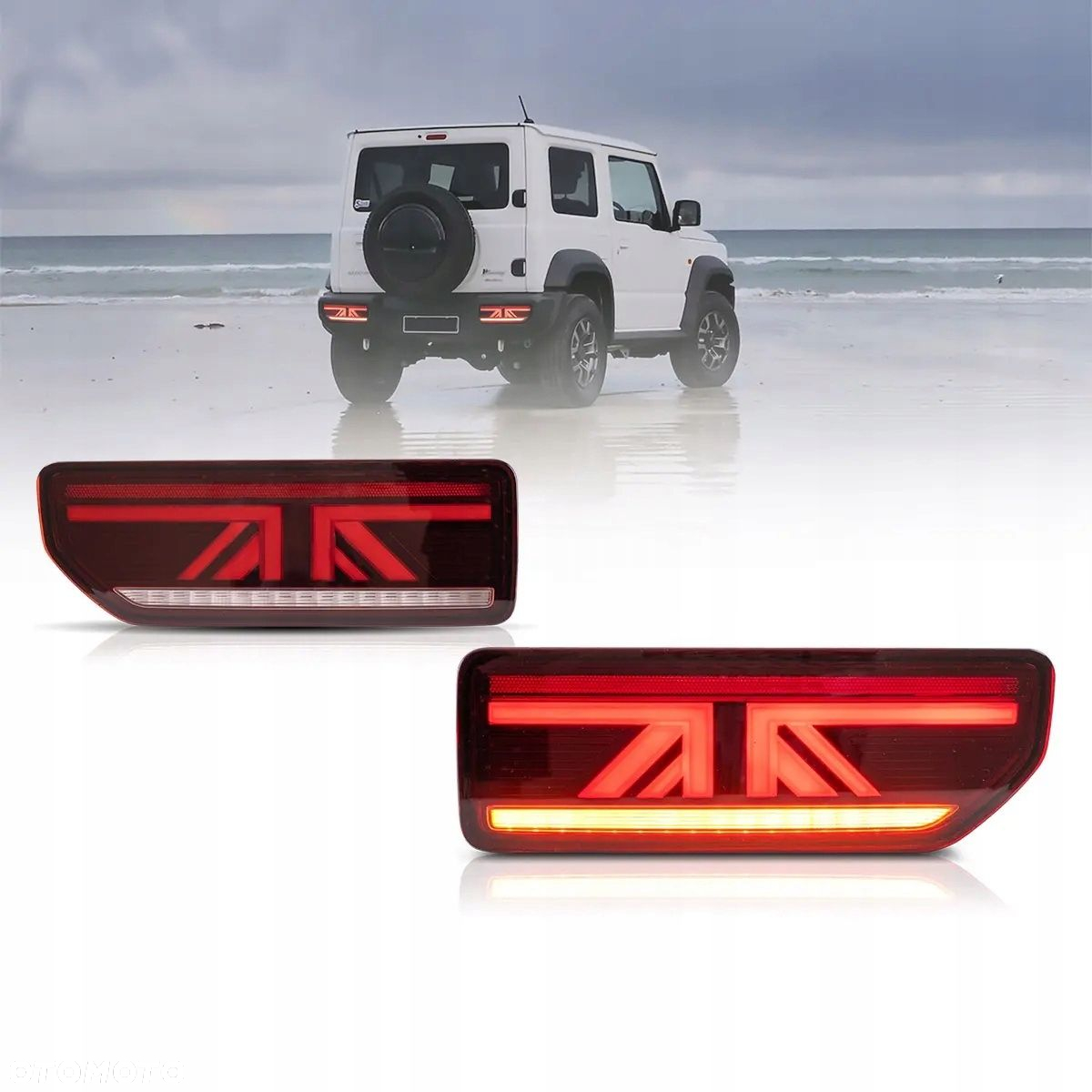 Lampy tyl ne kpl Vland Full Led Neon Tuning Suzuki Jimny II 2 2018-2025 - 2