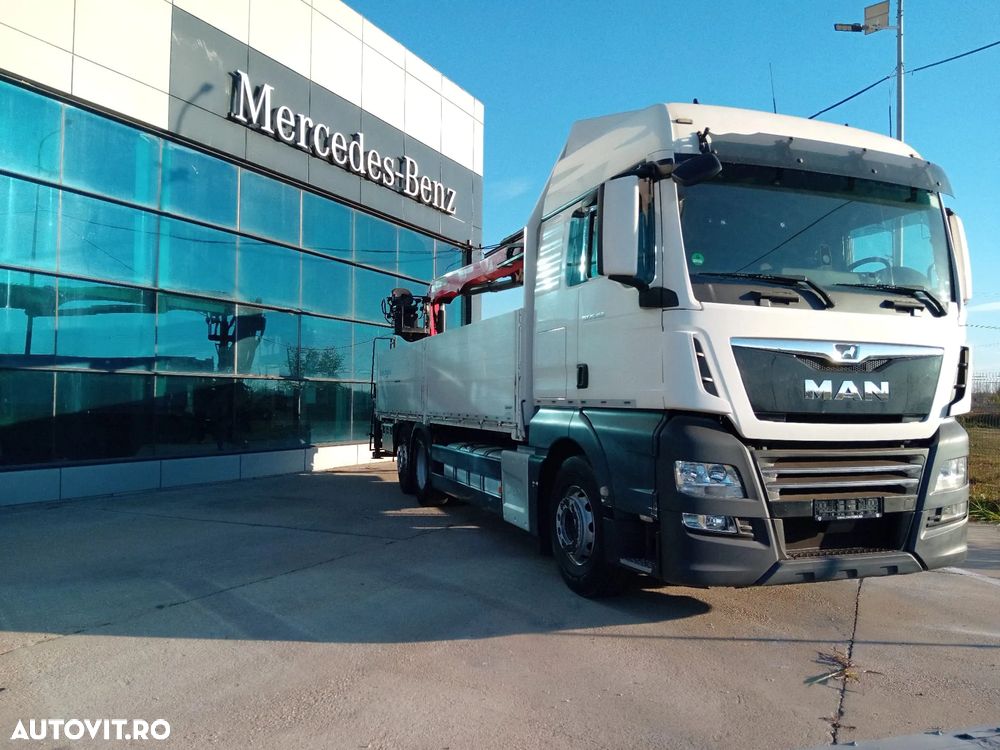 MAN TGX 26.460 6x2, macara Palfinger PK 18001L, 2 BUC , TOP !!! - 3