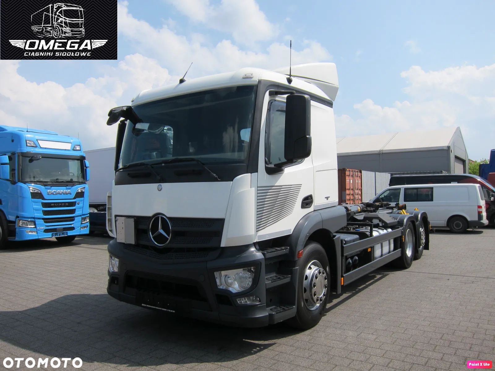 Mercedes-Benz ACTROS 6x2 // Oś skrętna // MEILLER // - 1