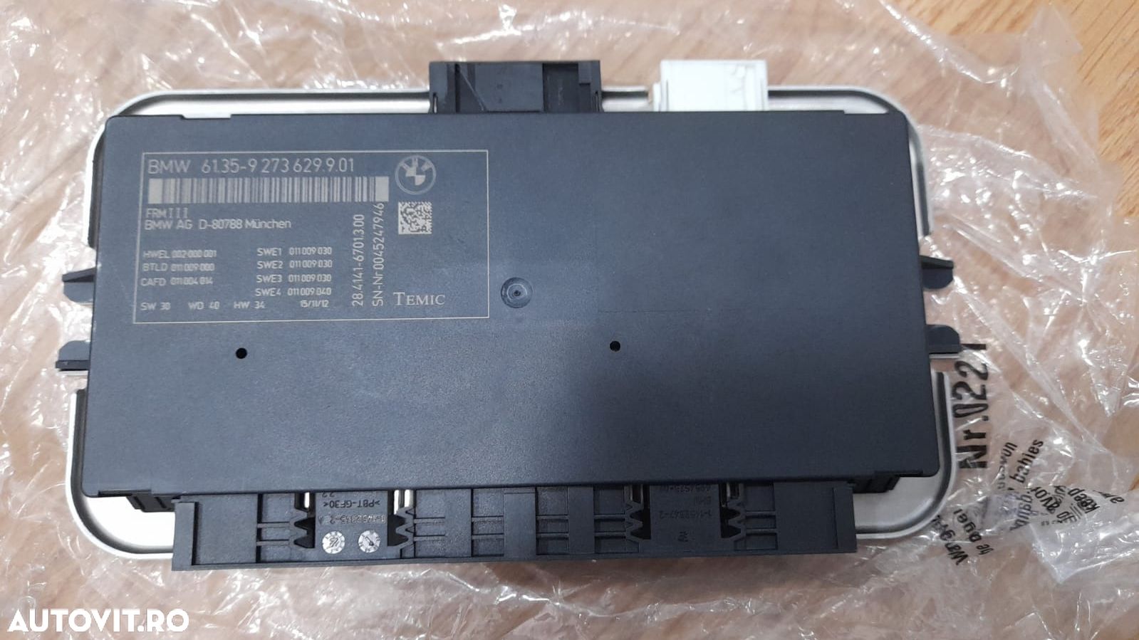 2 module calculator bmw modul frm3 f far xenon bmw f10 f11 NFL - 1